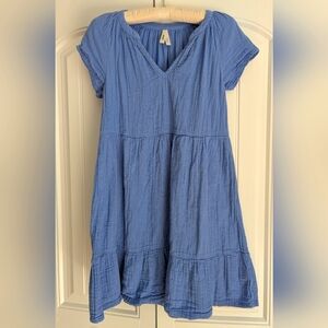Pact Organic Cotton XS Sun Dress Coverup W/Pockets, Lavender